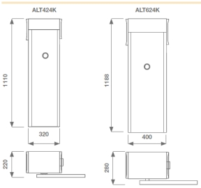 key alt k parkirne rampe dimenzije